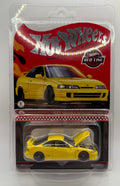 Hot Wheels 2024 Exclusive Red Line Club RLC 1995 Honda Integra Type R - Yellow