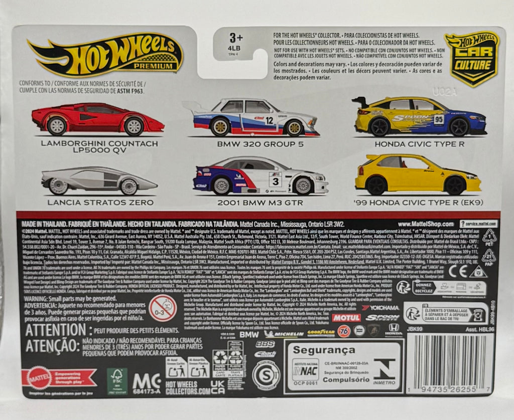2025 Hot Wheels Premium Car Culture 2 Pack BMW 320 Group 5 & 2001 BMW M3 GTR