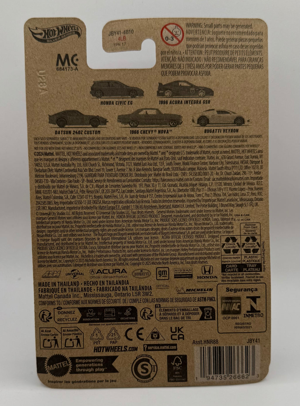 2025 HOT WHEELS SILVER SERIES FAST & FURIOUS DATSUN 240Z