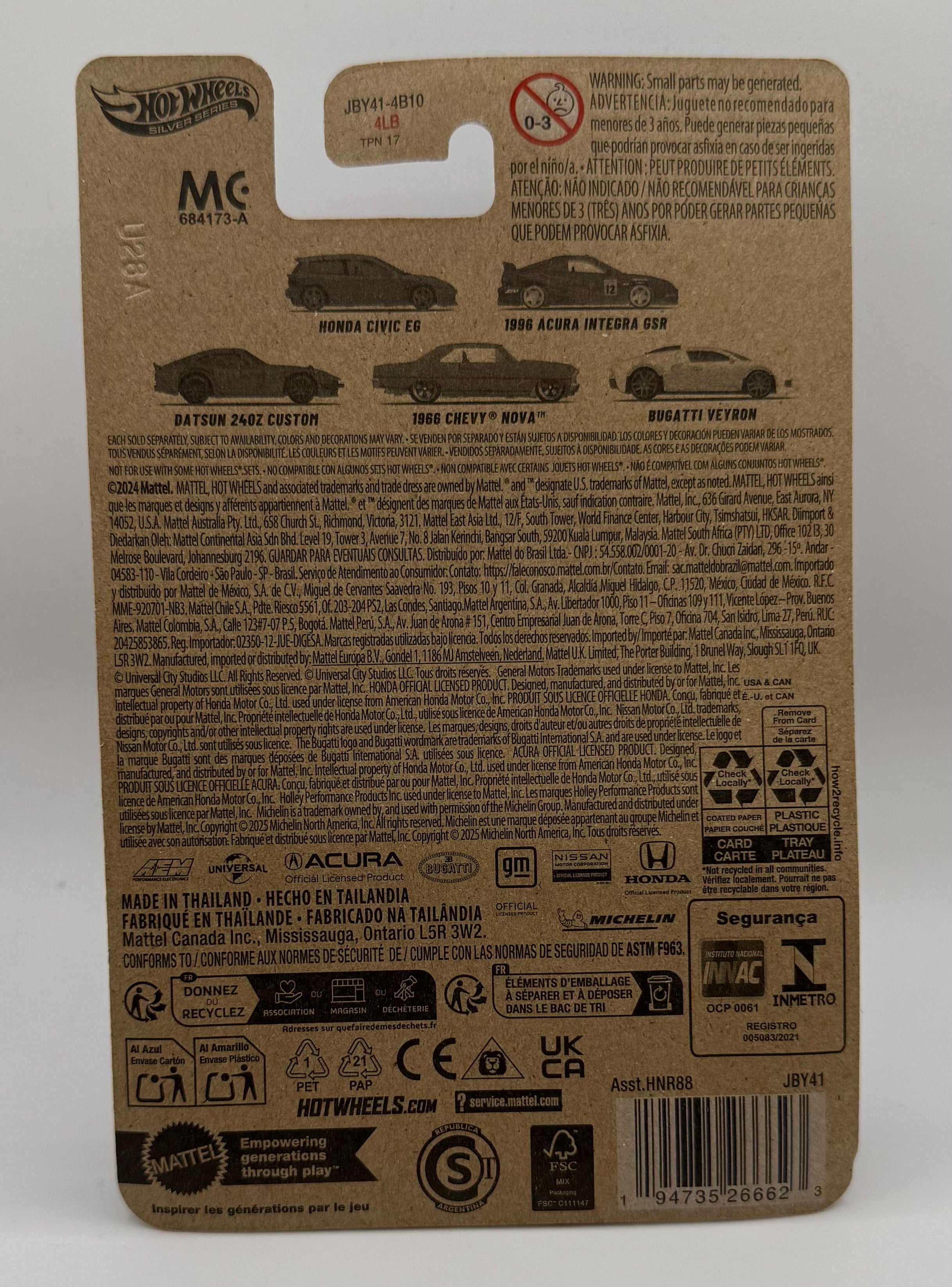 2025 HOT WHEELS SILVER SERIES FAST & FURIOUS DATSUN 240Z