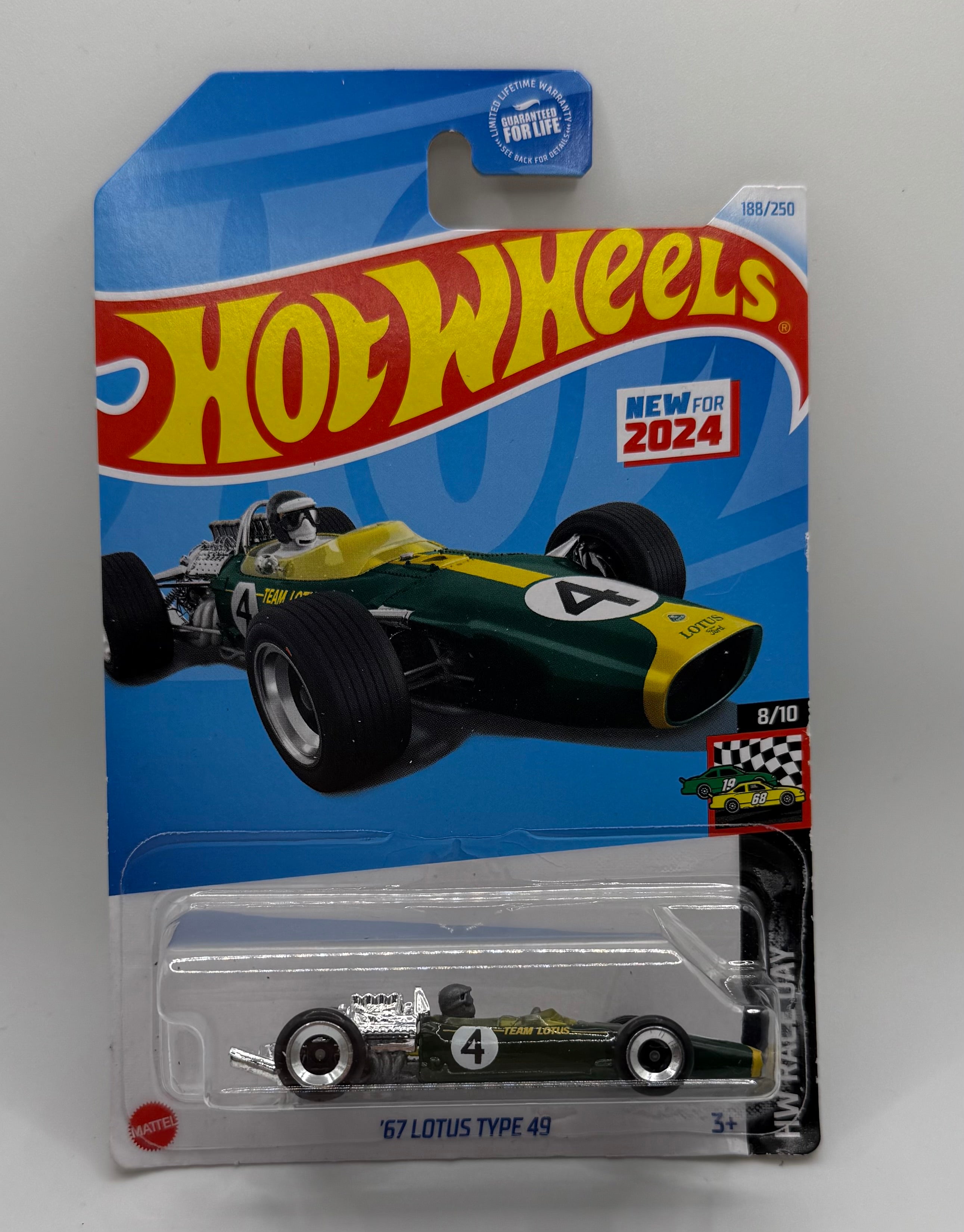 Hot Wheels 67 Lotus TYPE 49 #188 Mainline 2024