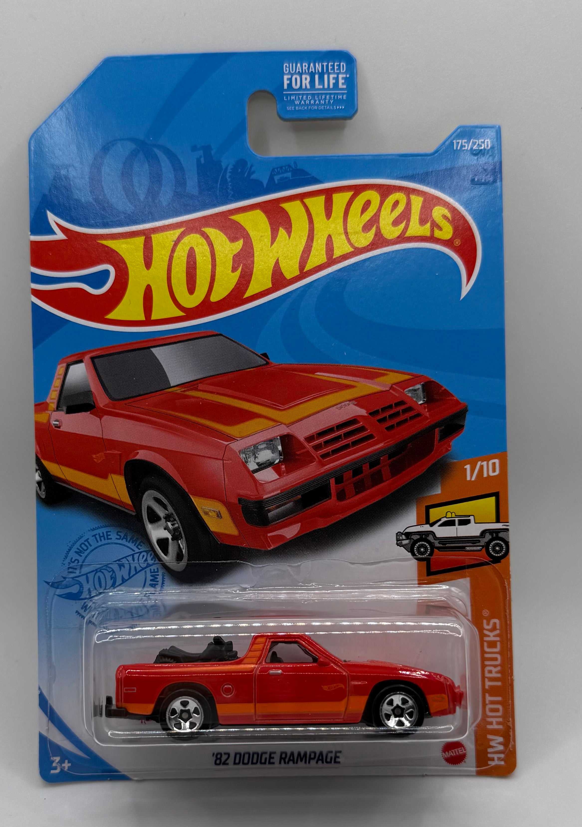 2020 HOT WHEELS VHTF '82 DODGE RAMPAGE HW HOT TRUCKS 175/250