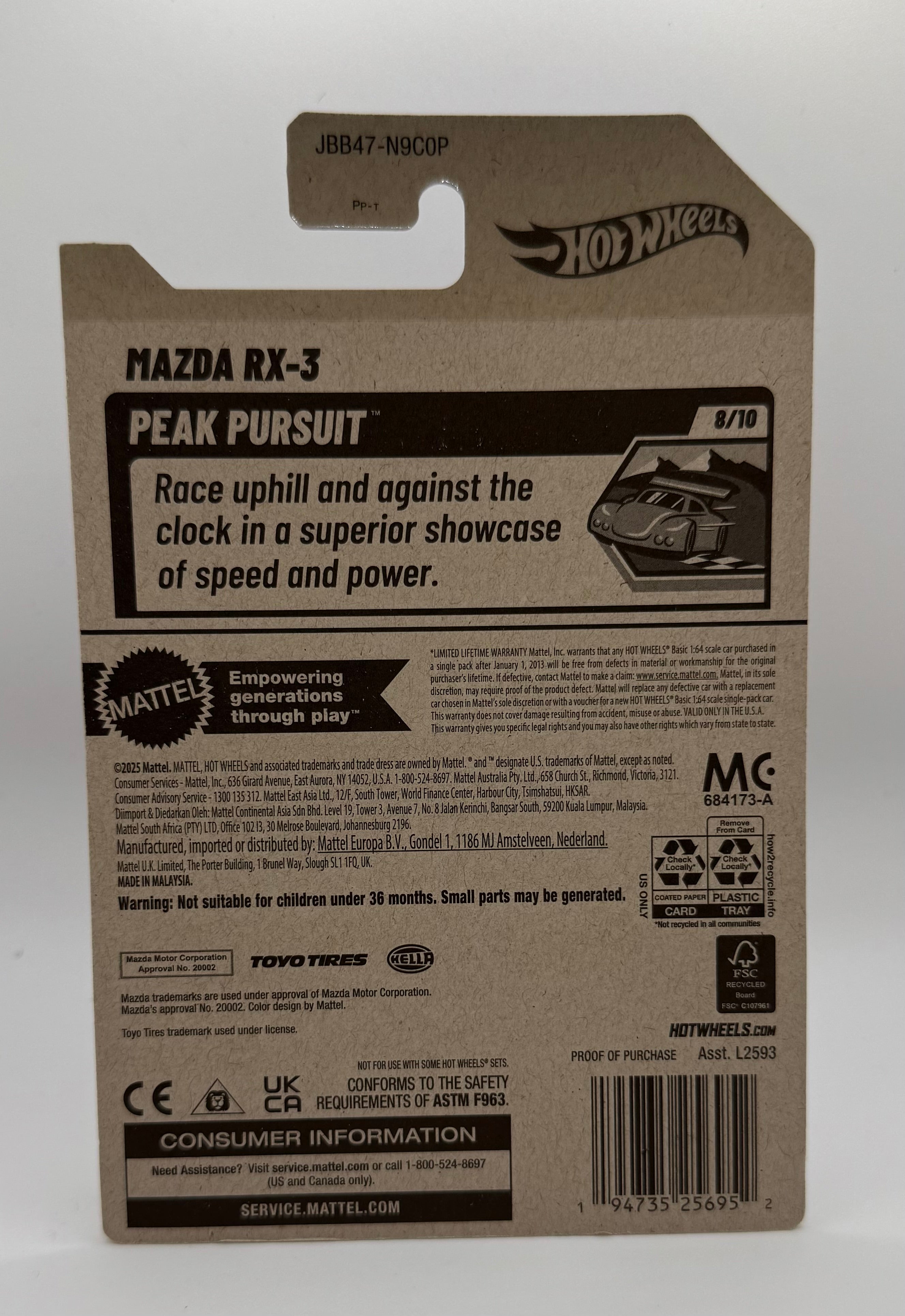 Hot Wheels 2025 Case P MAZDA RX-3 243/250