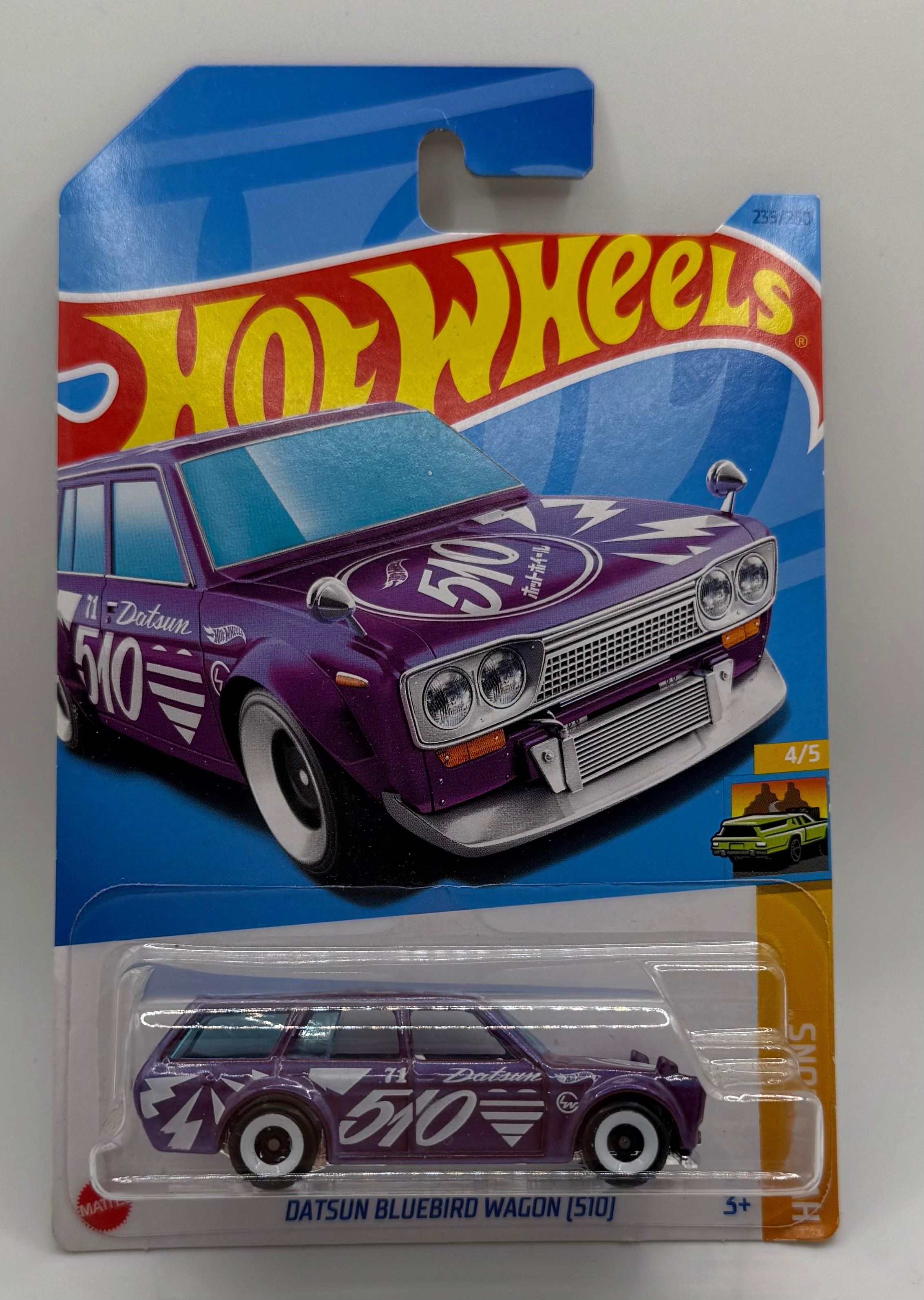 Hot Wheels Datsun Bluebird Wagon [510] HW Wagons 4/5