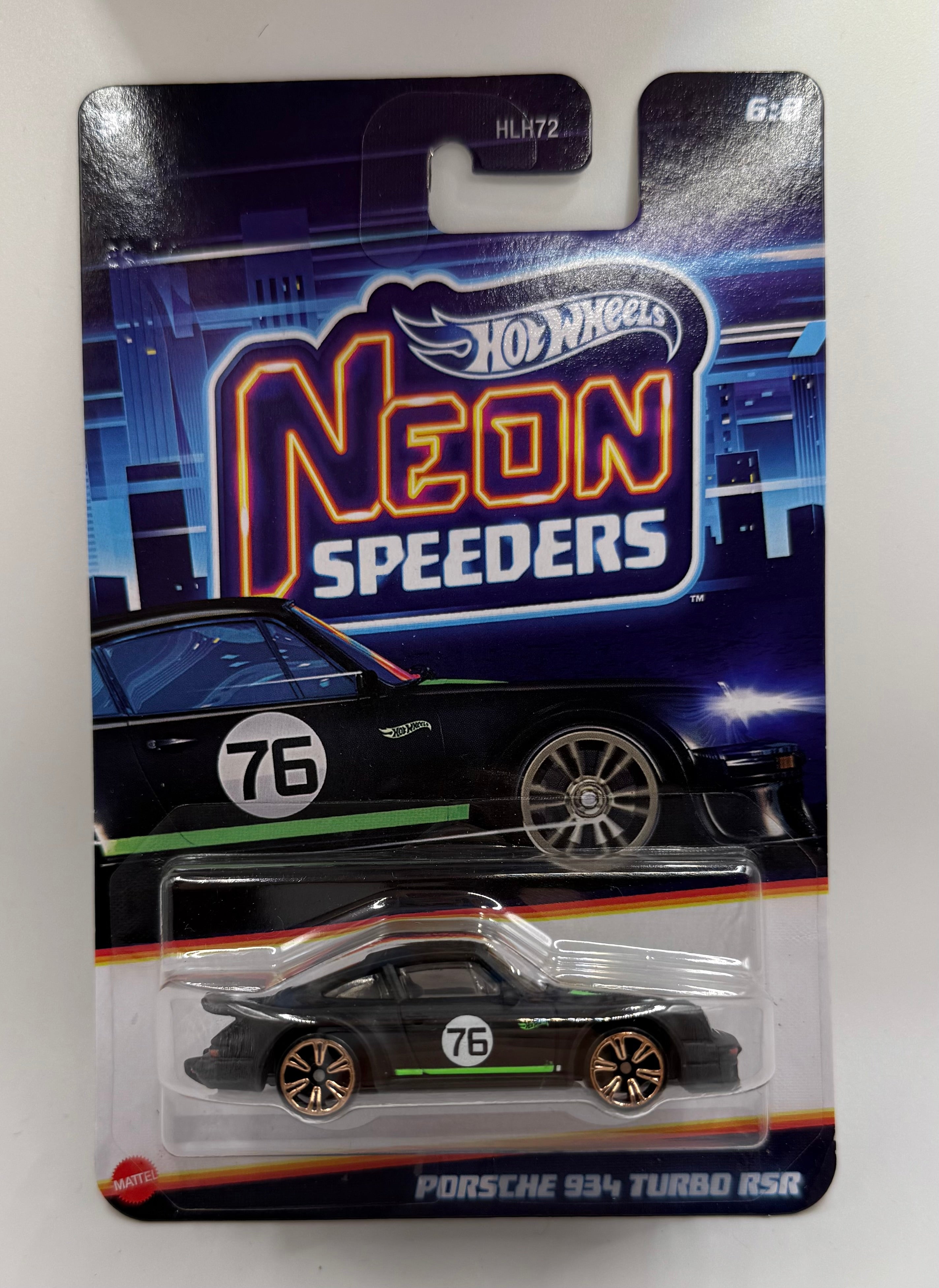 Hot Wheels Neon Speeders Porsche 934 Turbo RSR