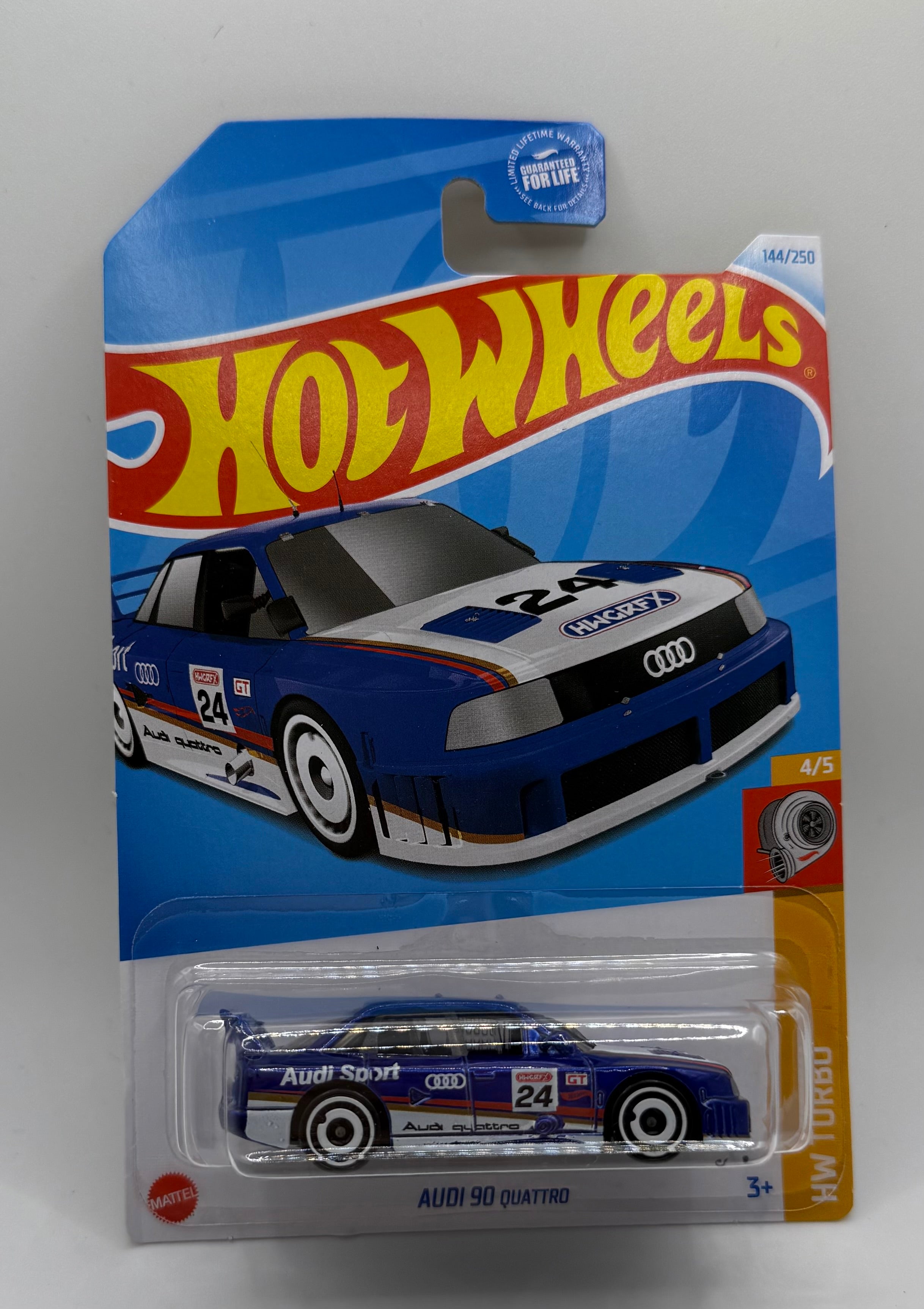 2024 Hot Wheels HW TURBO 4/5 Audi 90 Quattro