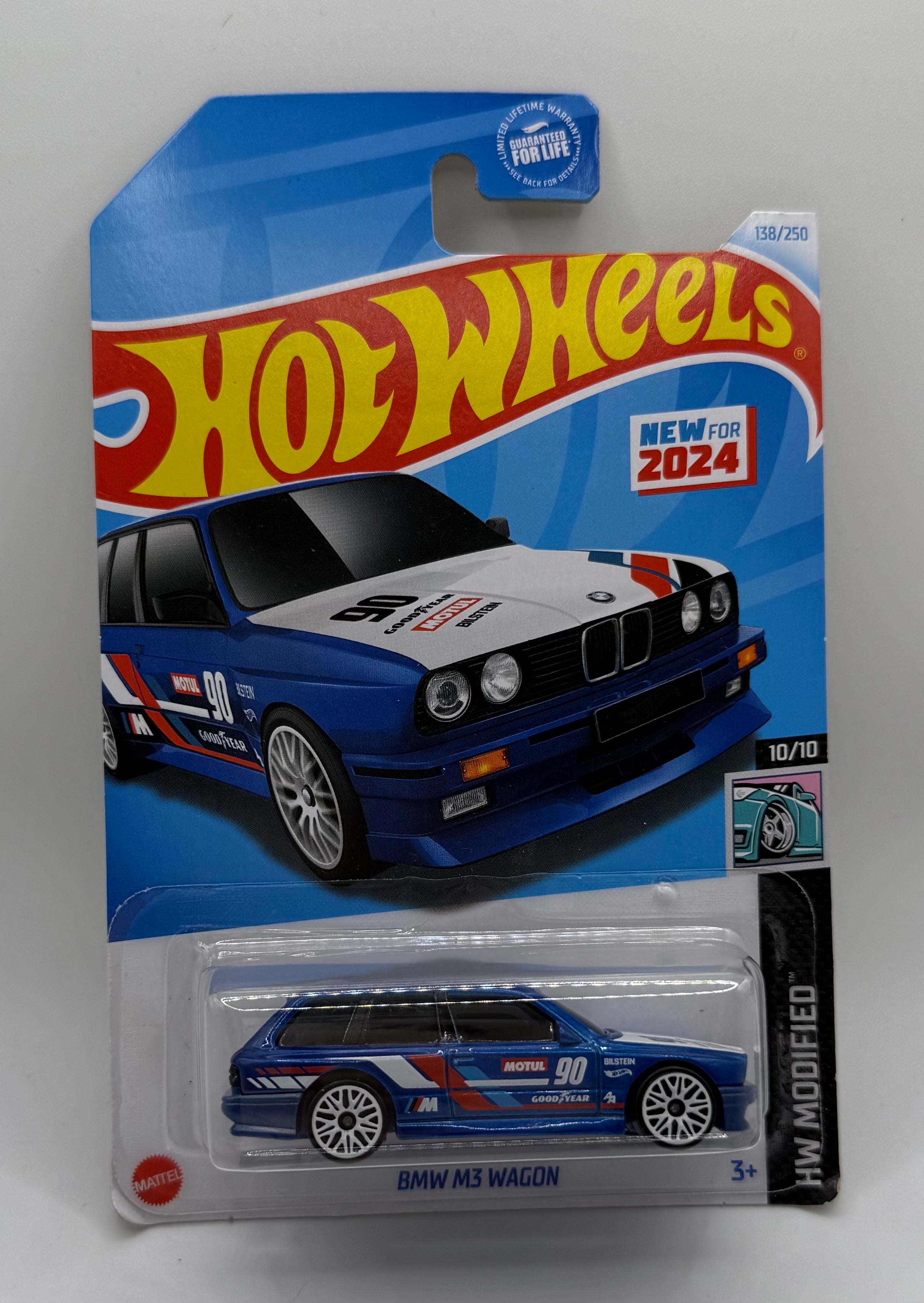 Hot Wheels BMW M3 Wagon Blue #138 138/250 - 2024 HW Modified