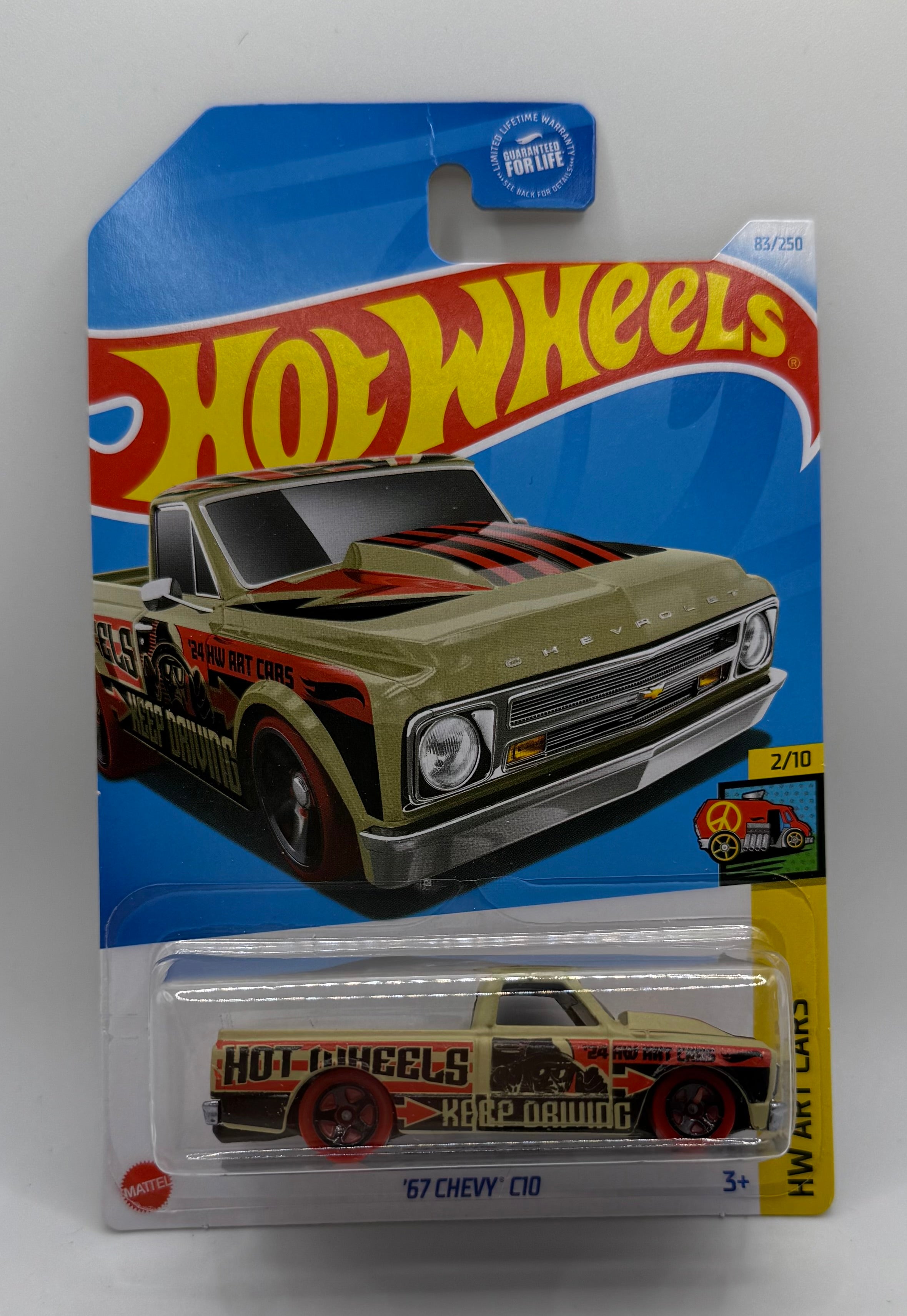 2024 Hot Wheels '67 Chevy C10 Pickup Truck 83/250 Art Cars