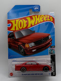 Hot Wheels '89 Mercedes-Benz 560 SEC AMG HW Modified Red