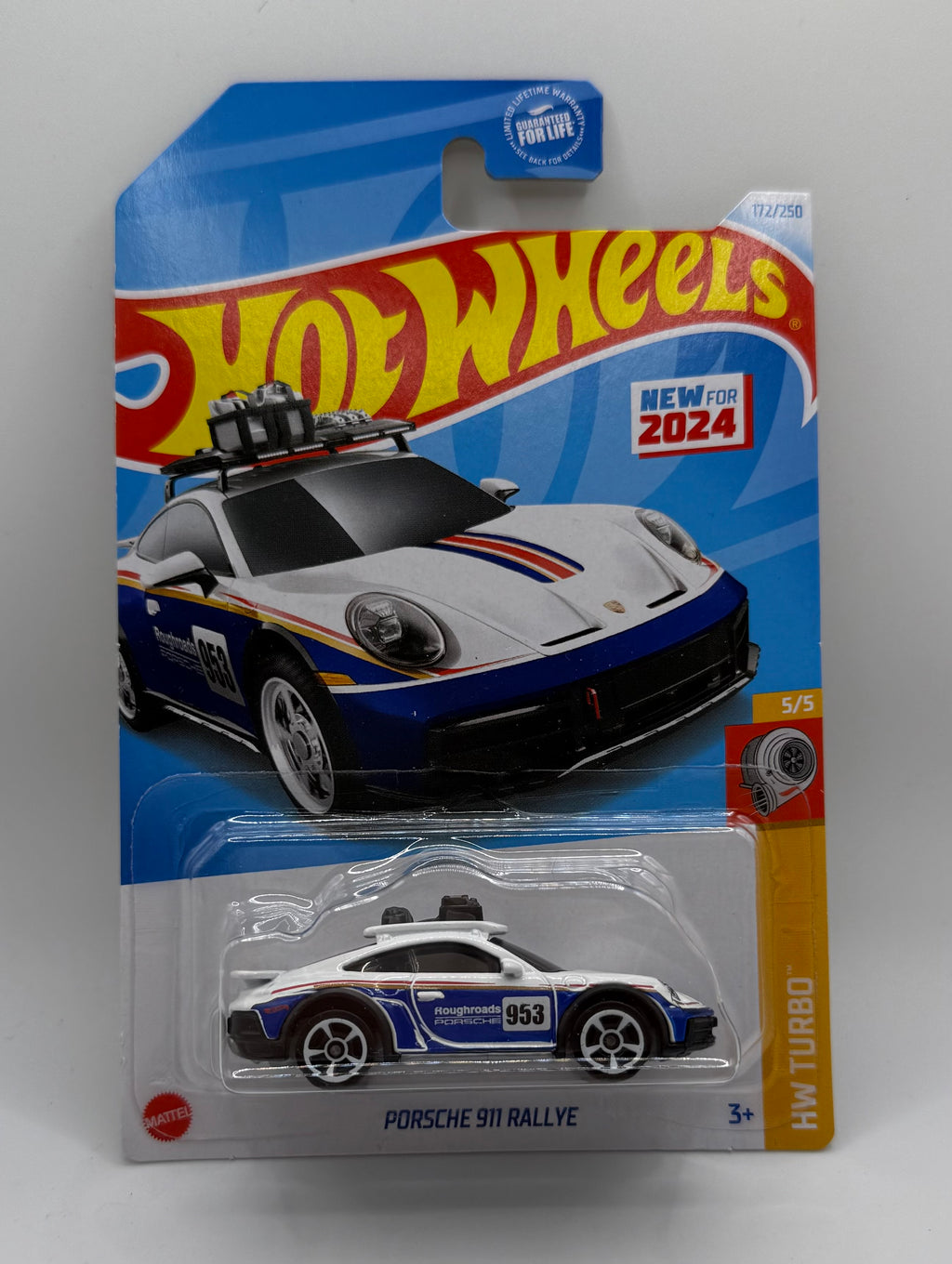 Hotwheels 172/250 Porsche 911 Rallye Hw Turbo