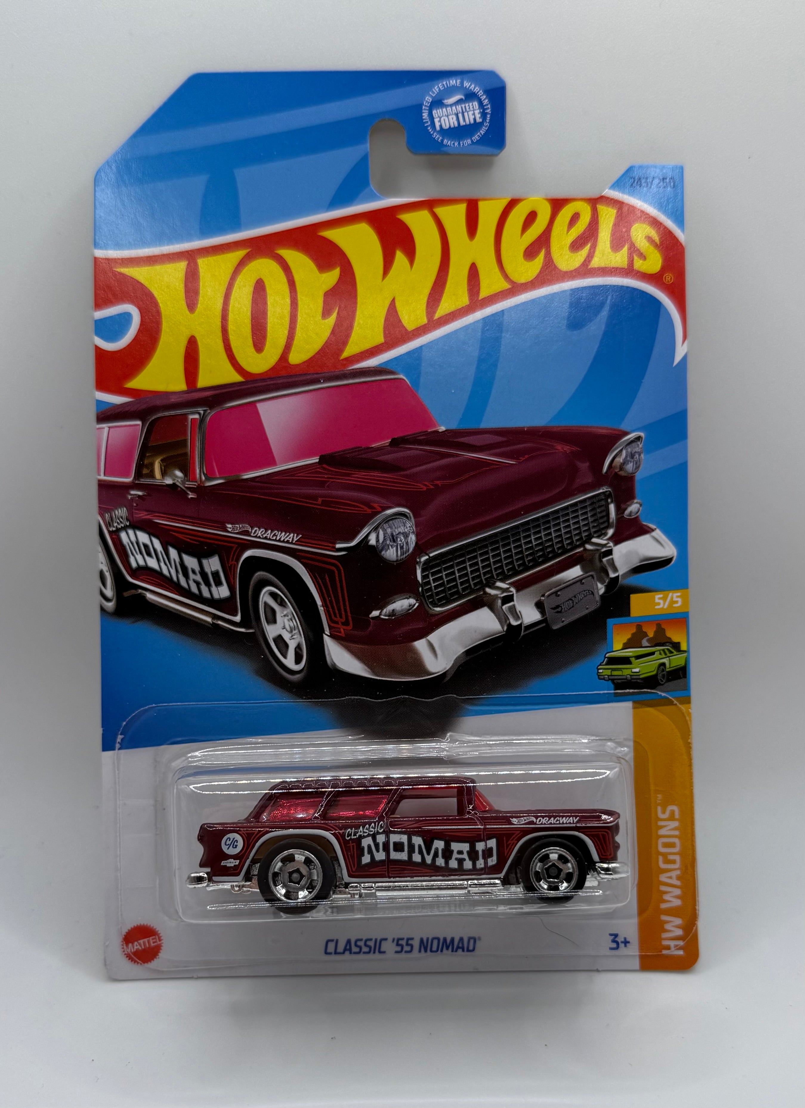 Hot Wheels 2023 HW Wagons 5/5 Classic '55 Nomad