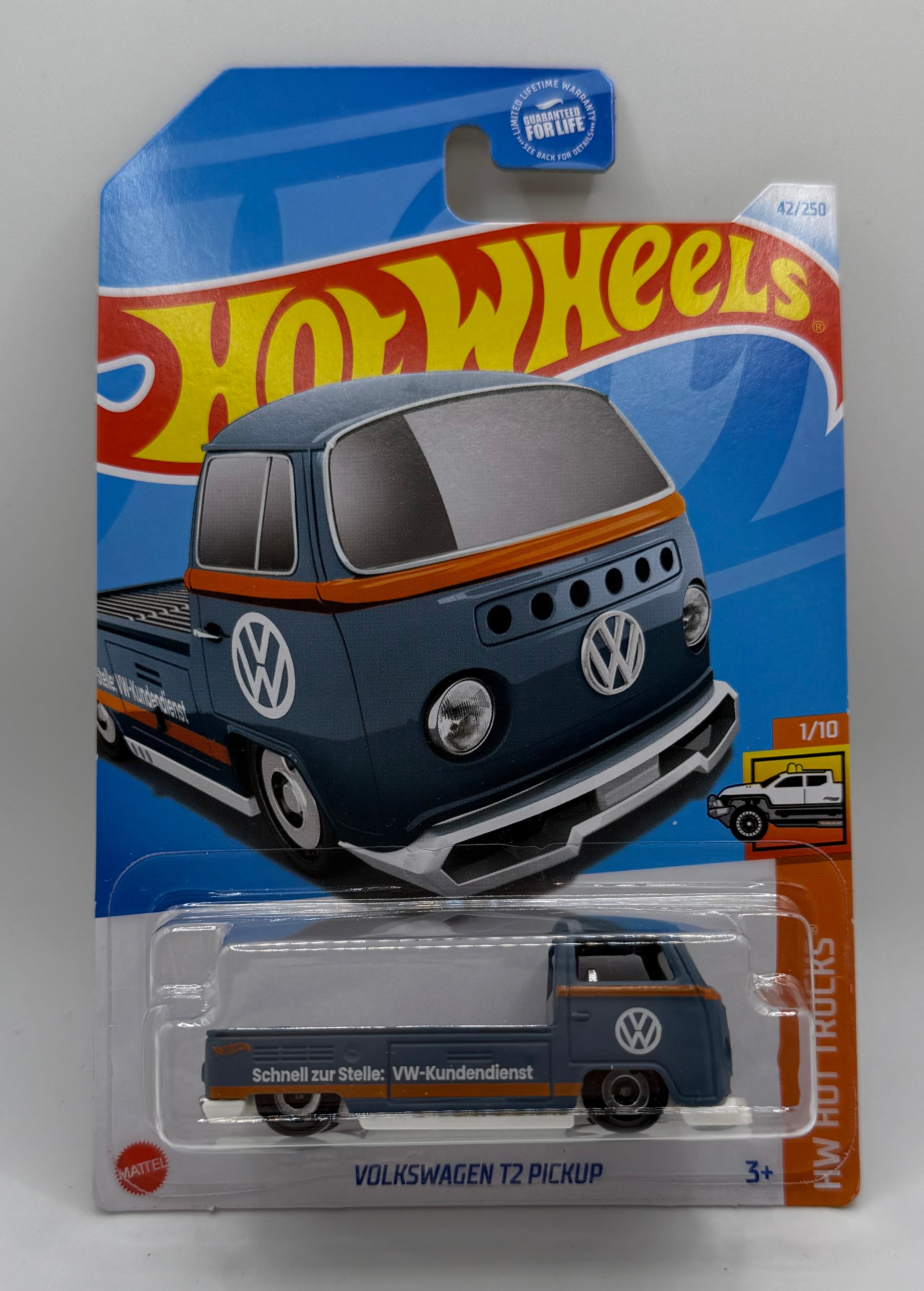 Hot Wheels HW Hot Trucks Series Blue/Gray Volkswagen T2 Pickup