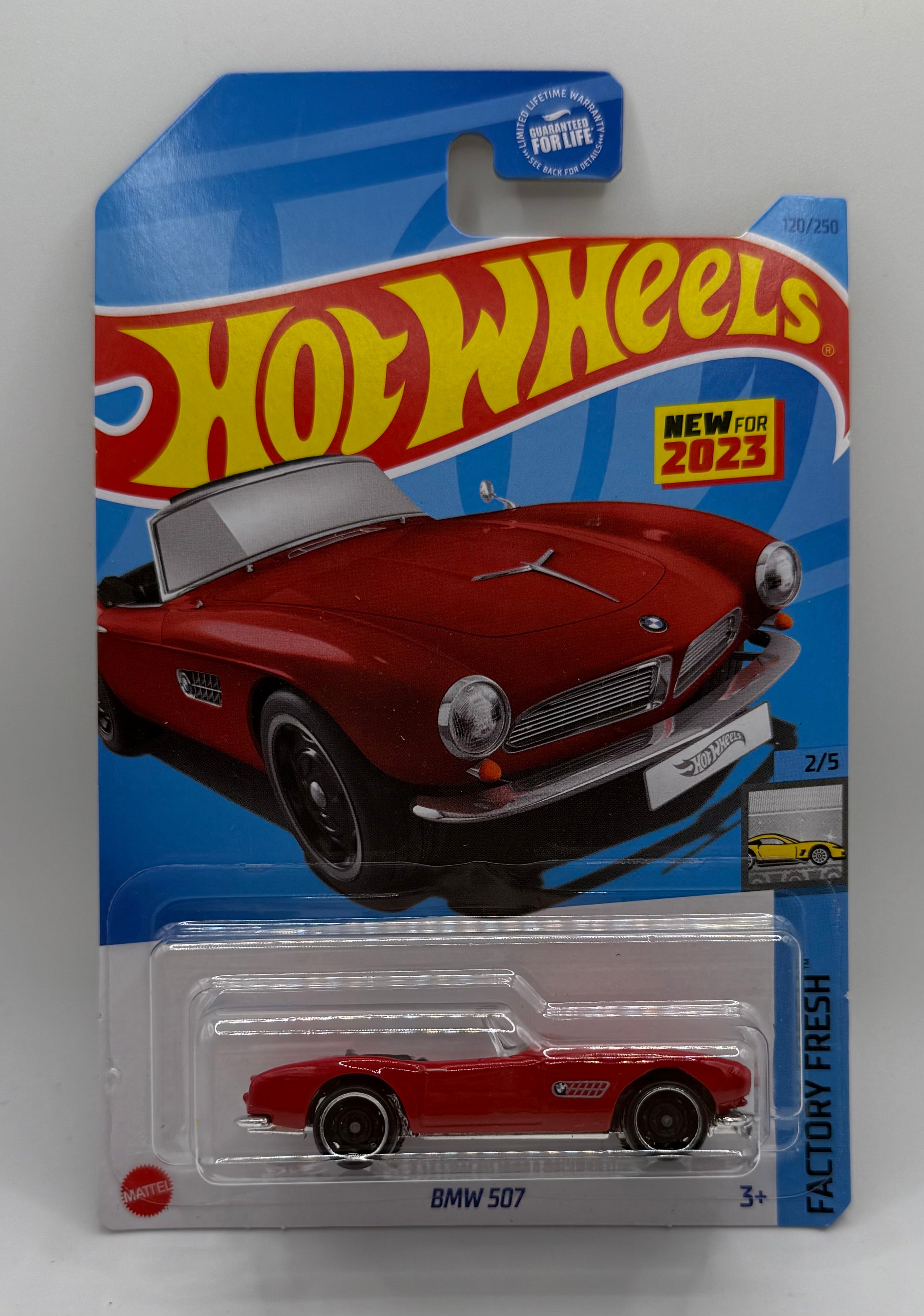 2023 Hotwheels BMW 507 red