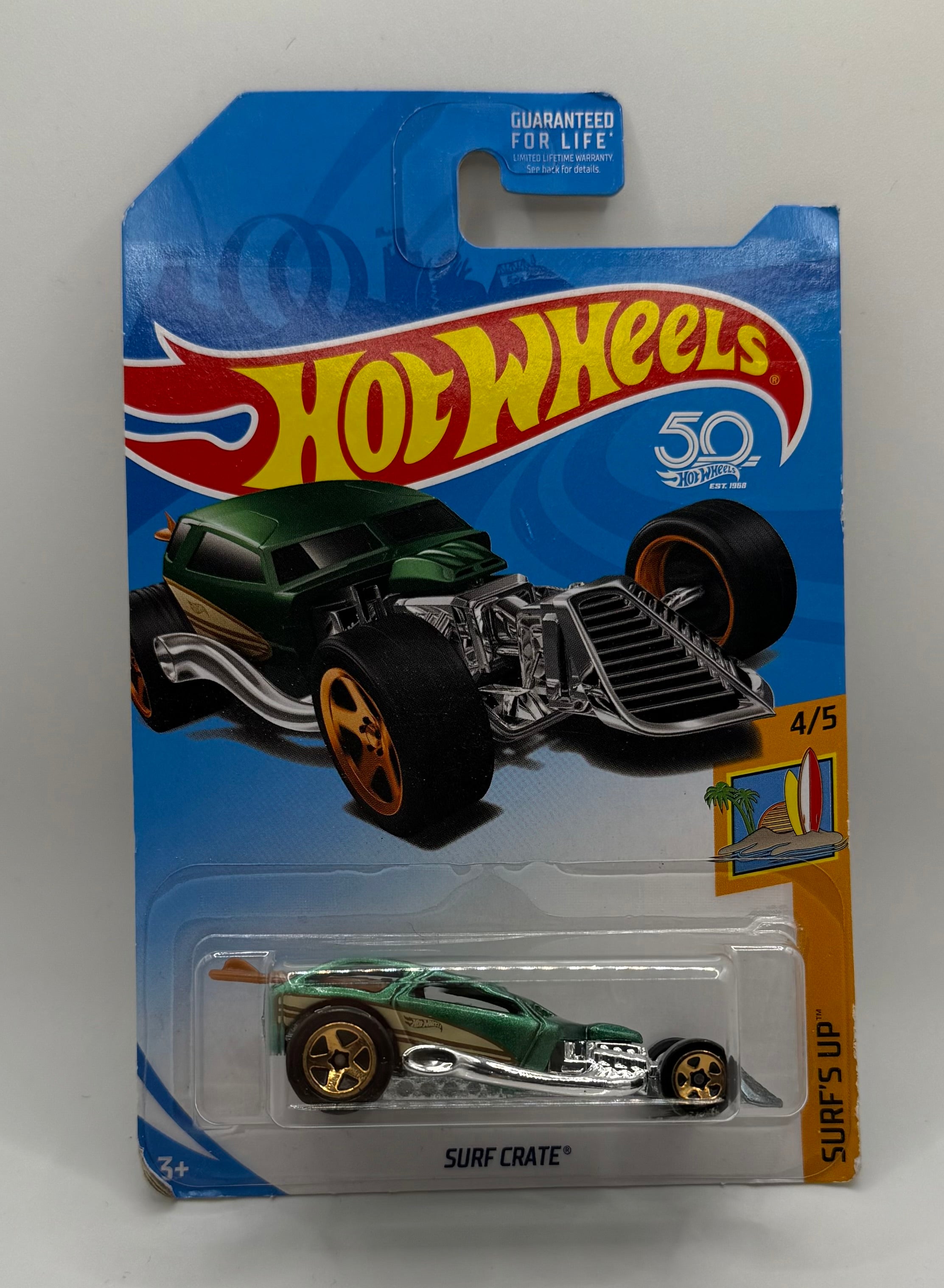 2018 Hot Wheels Kmart Exclusive 4/5 Surf's Up Surf Crate
