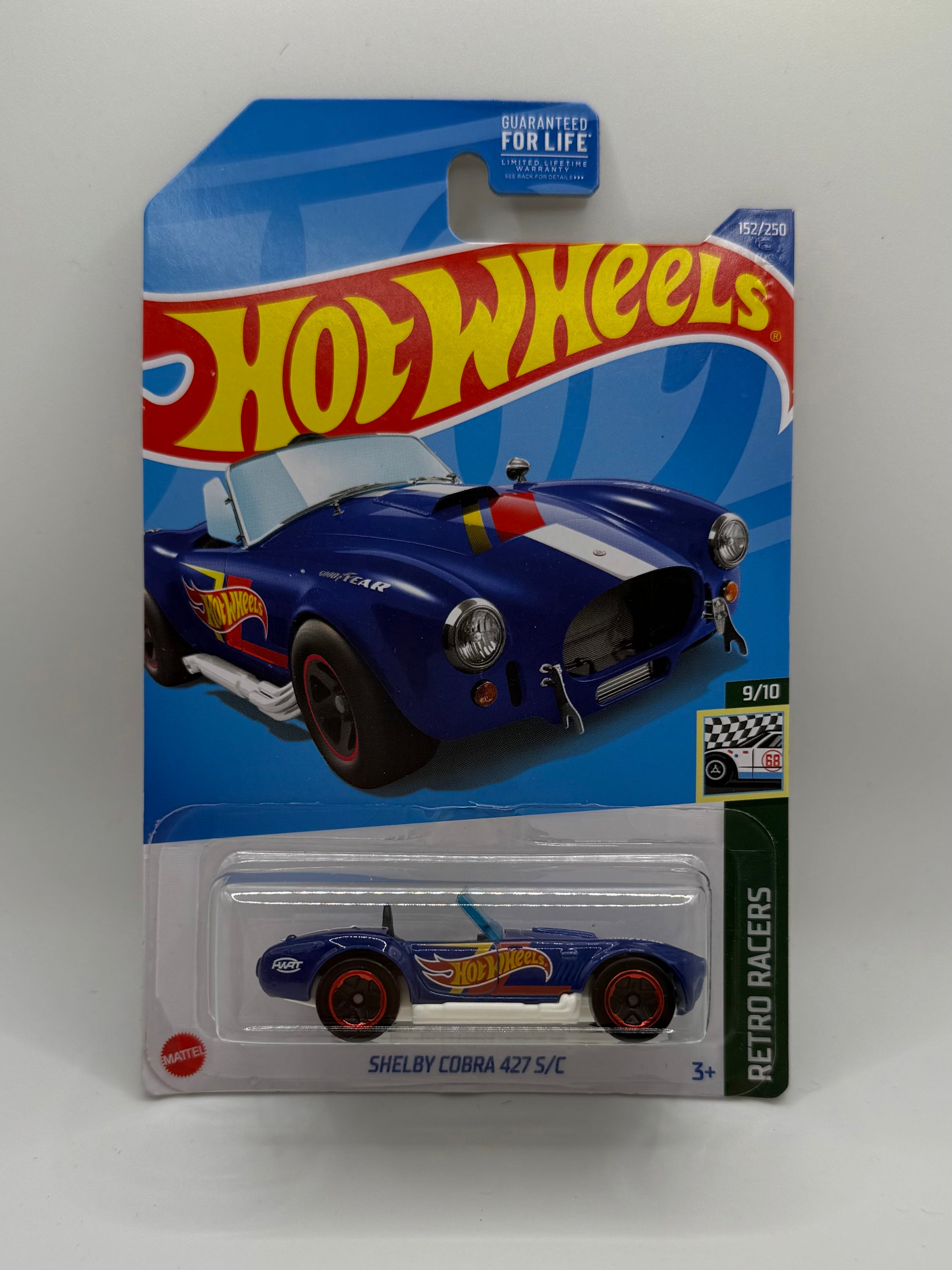 2022 Hot Wheels #152 Retro Racers Shelby Cobra 427 S/C