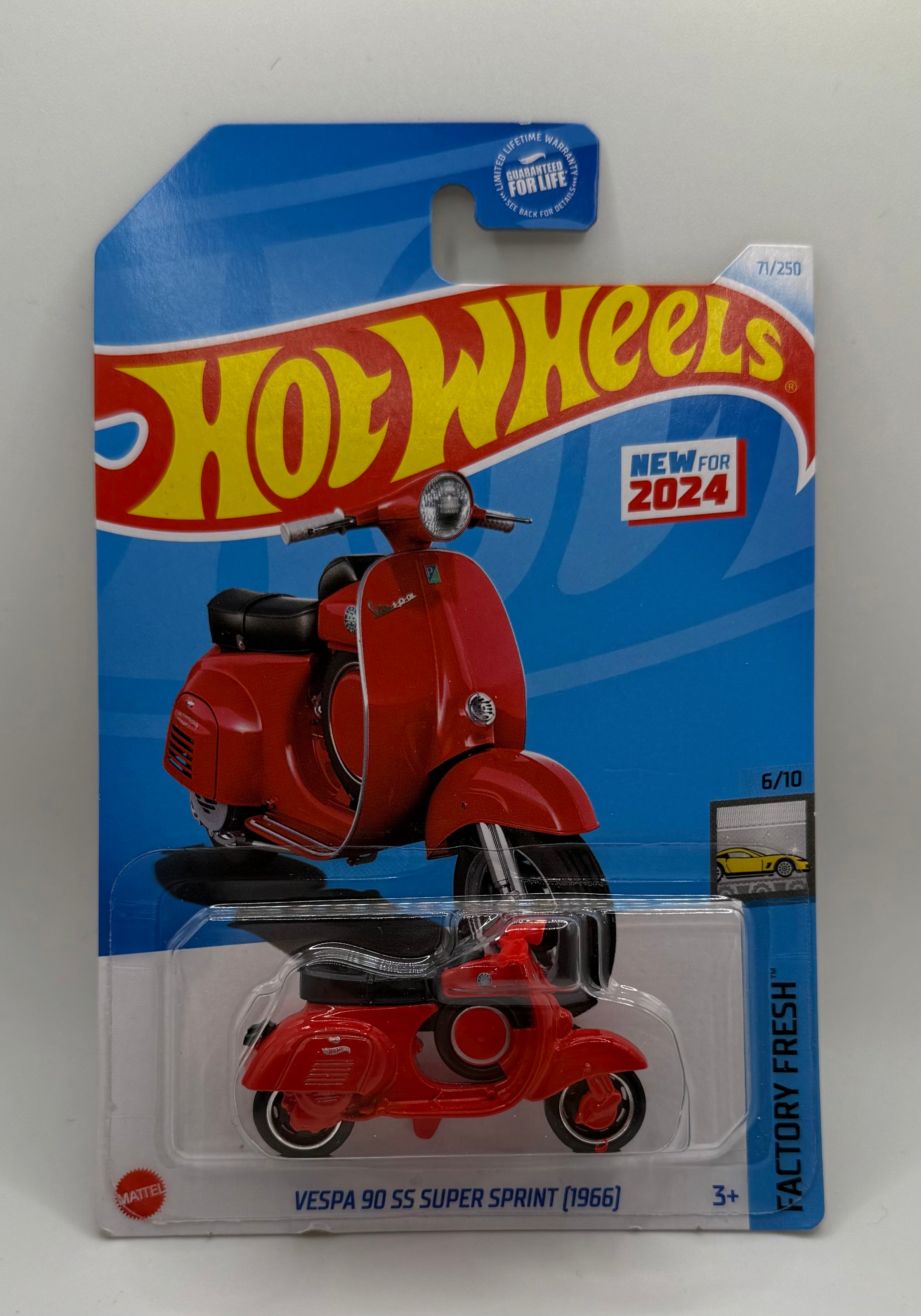 2024 Hot Wheels FACTORY FRESH Vespa 90 SS Super Sprint (1966)