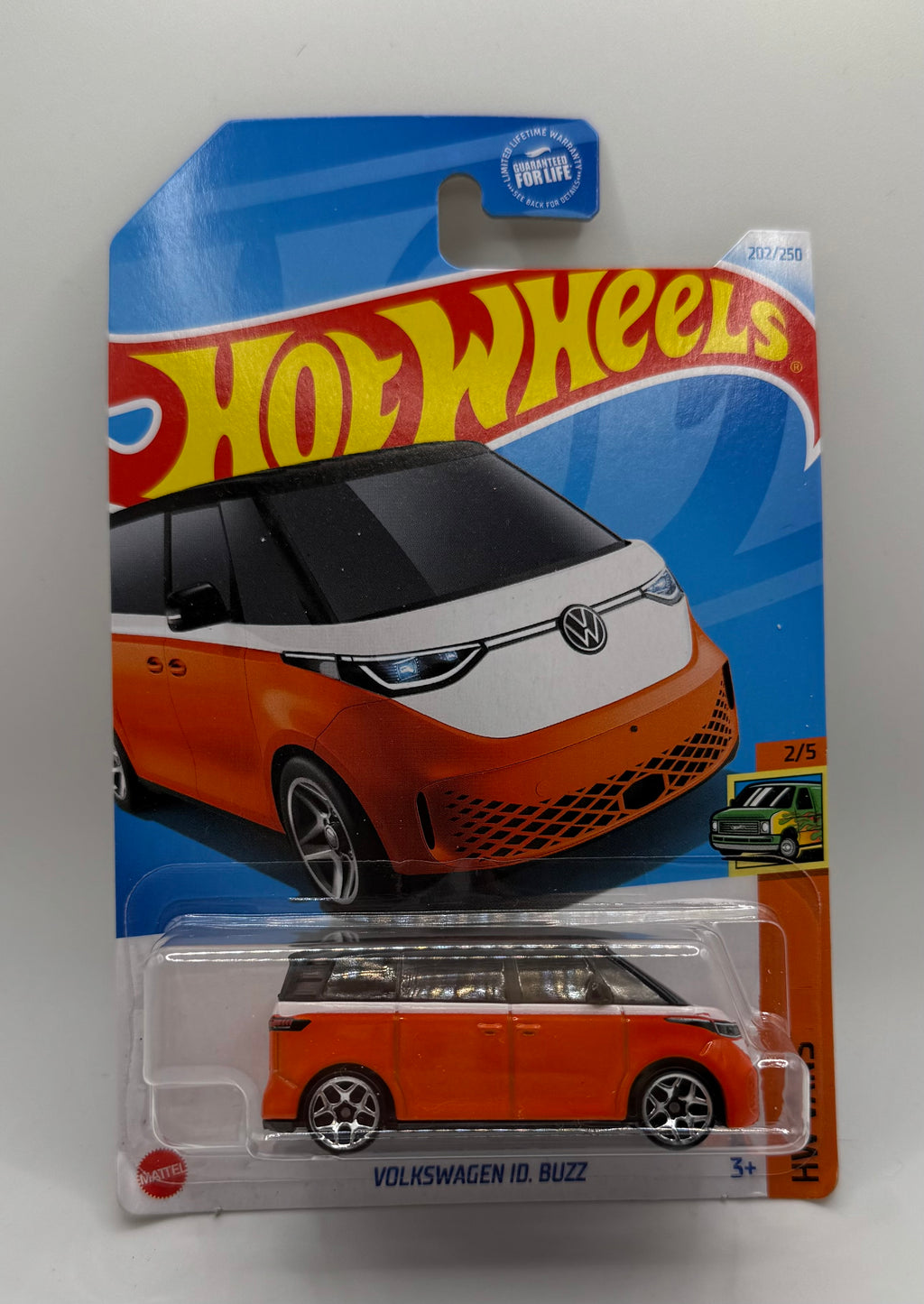 2024 Hot Wheels Volkswagen ID. Buzz 202/250 Orange