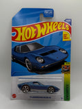 Hot Wheels 2022 HW Exotics 5/10 '71 Lamborghini Miura SV #202/250 Blue