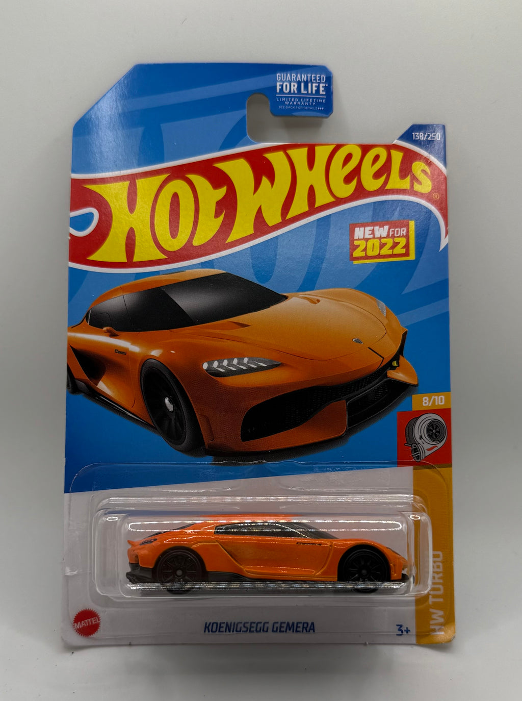 Hotwheels Koenigsegg Gemera Orange