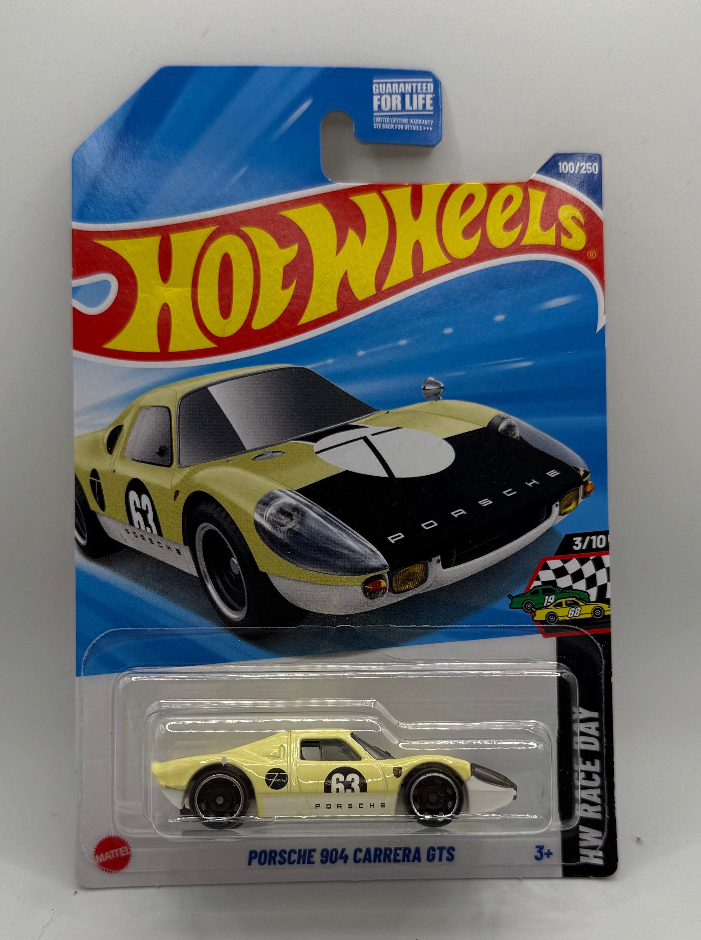 Hotwheels Porsche 904 Carrera GTS Yellow