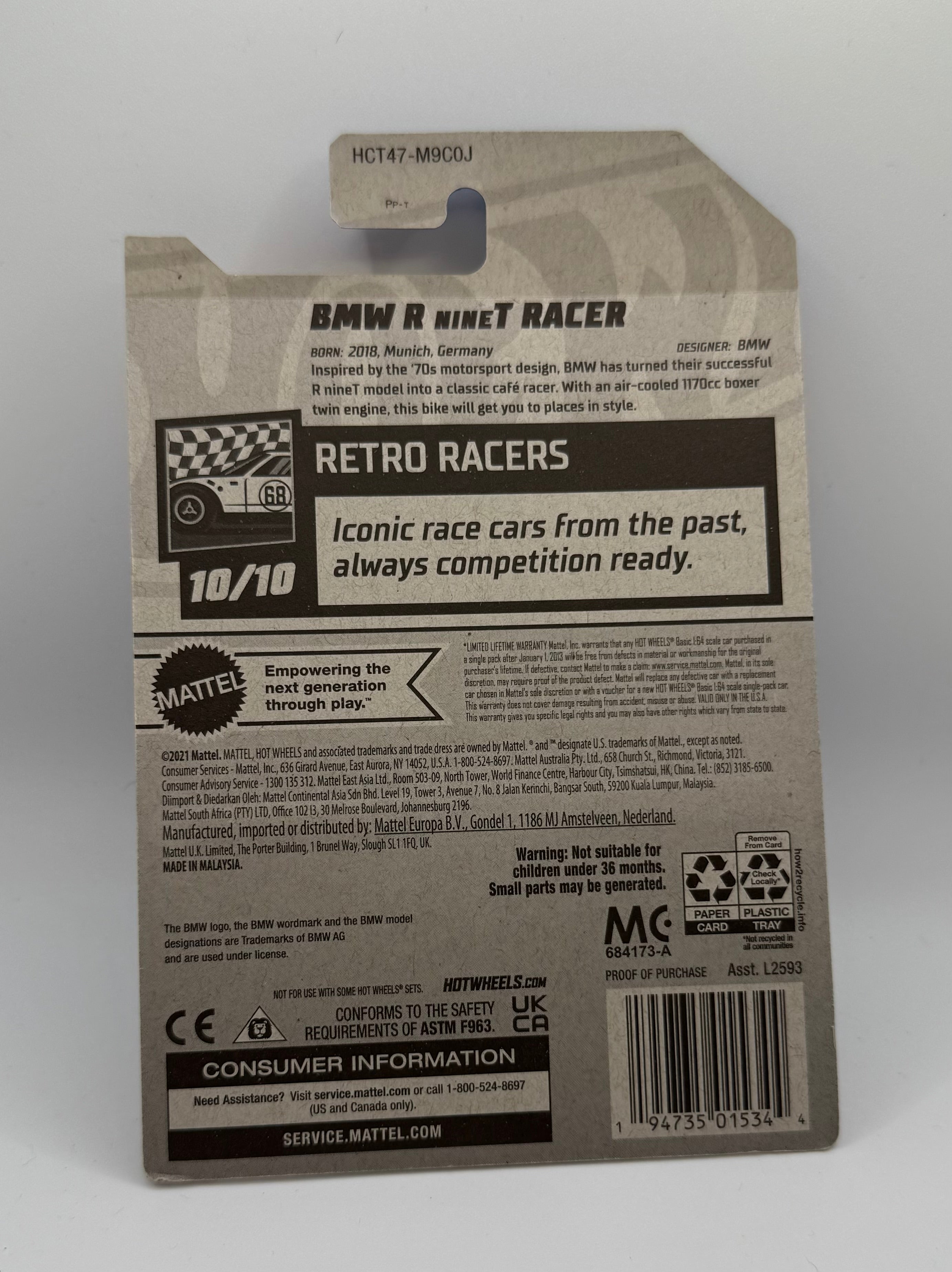 Hotwheels BMW R NineT Racer