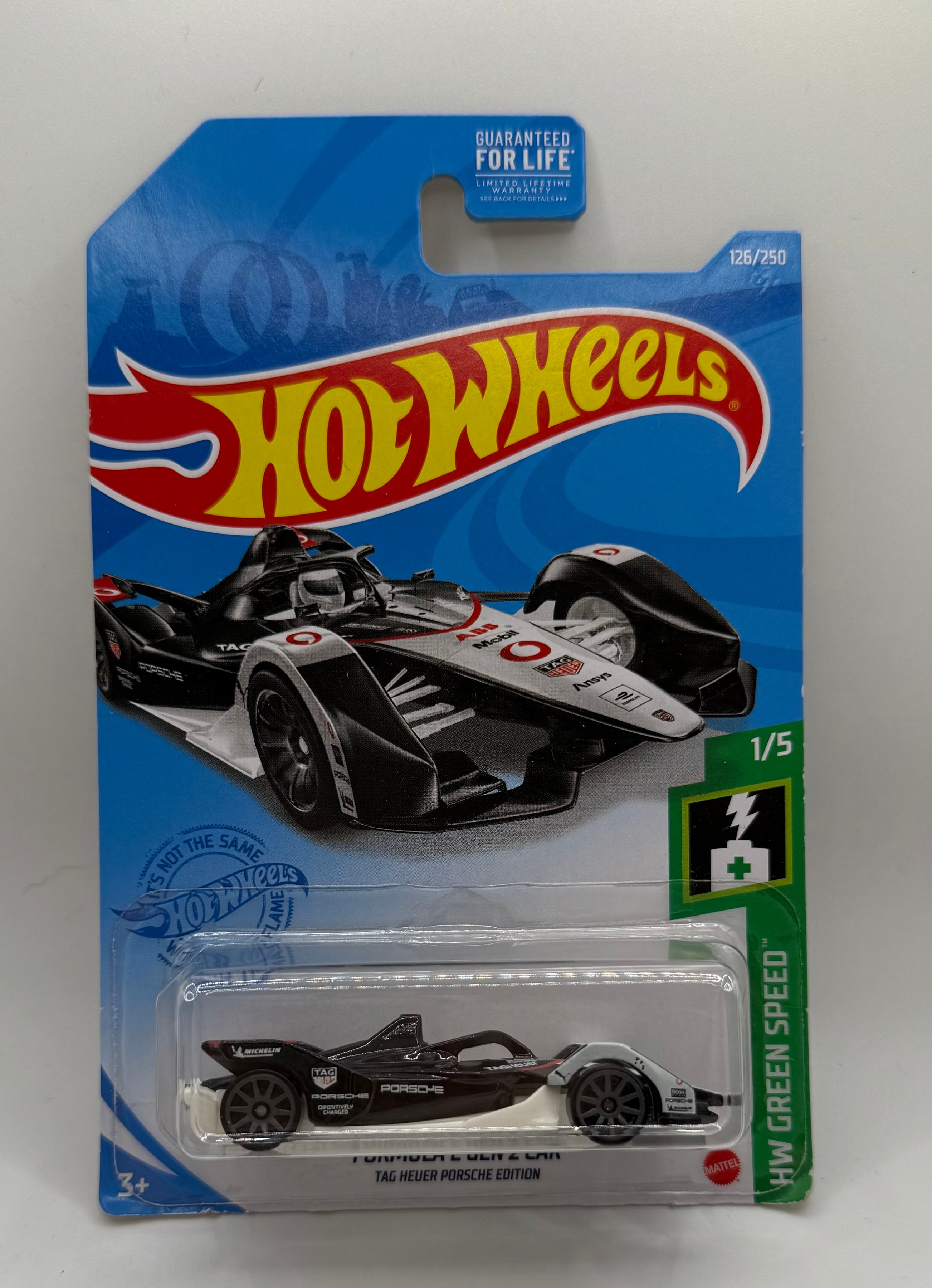 Hotwheels Formula E Gen 2 Car Tag Heuer Porsche Edition