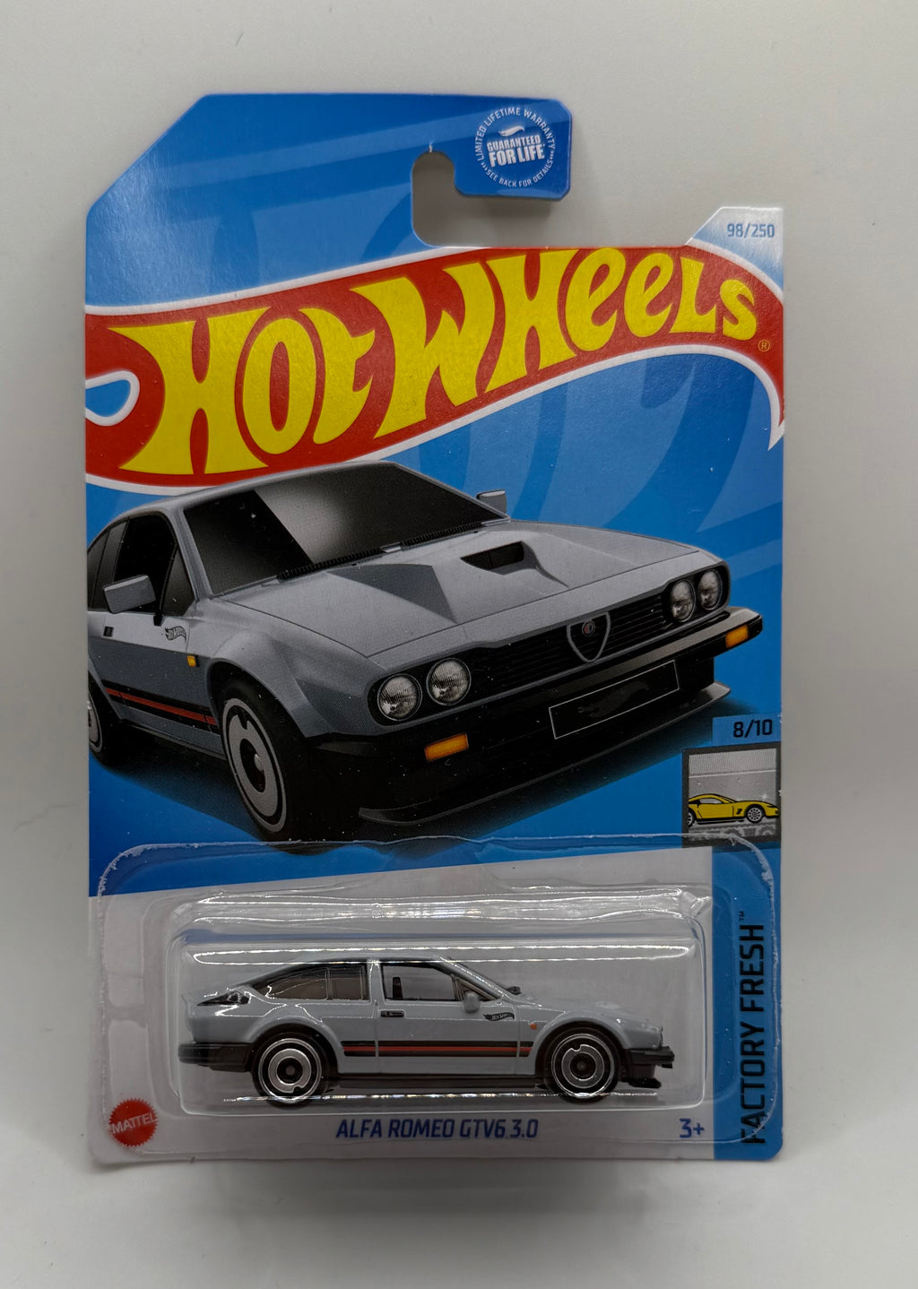 Hotwheels Alfa Romeo GTV6 3.0 Grey