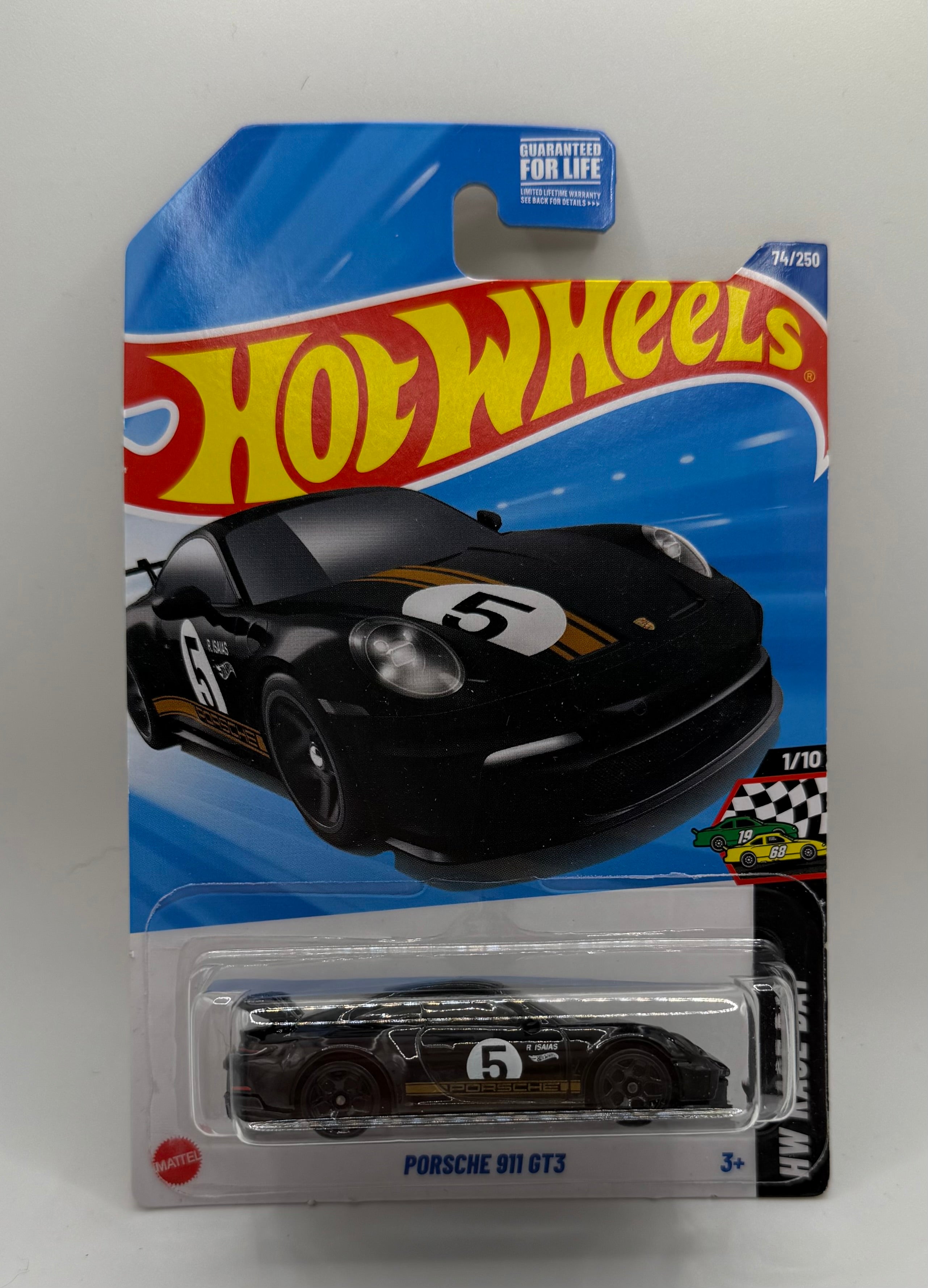 Hotwheels Porsche 911 GT3 Black