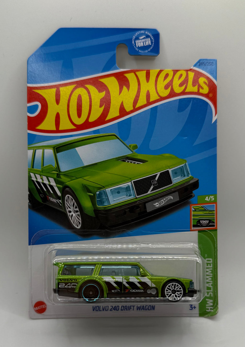 Hotwheels Volvo 240 Drift Wagon Green