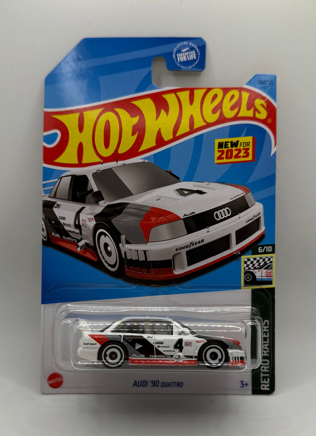 Hotwheels Audi 90 Quattro White
