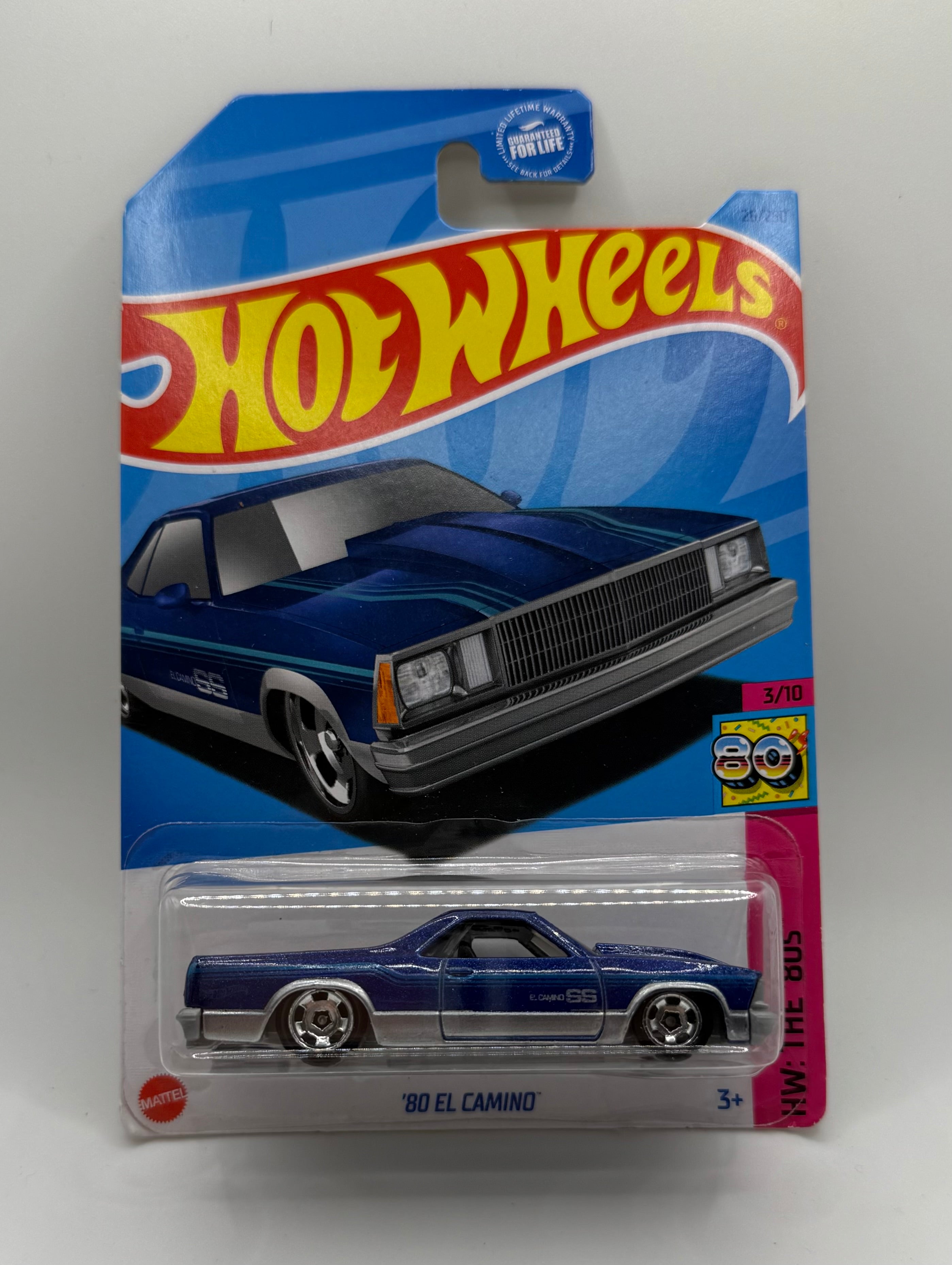 Hotwheels 80 El Camino Blue