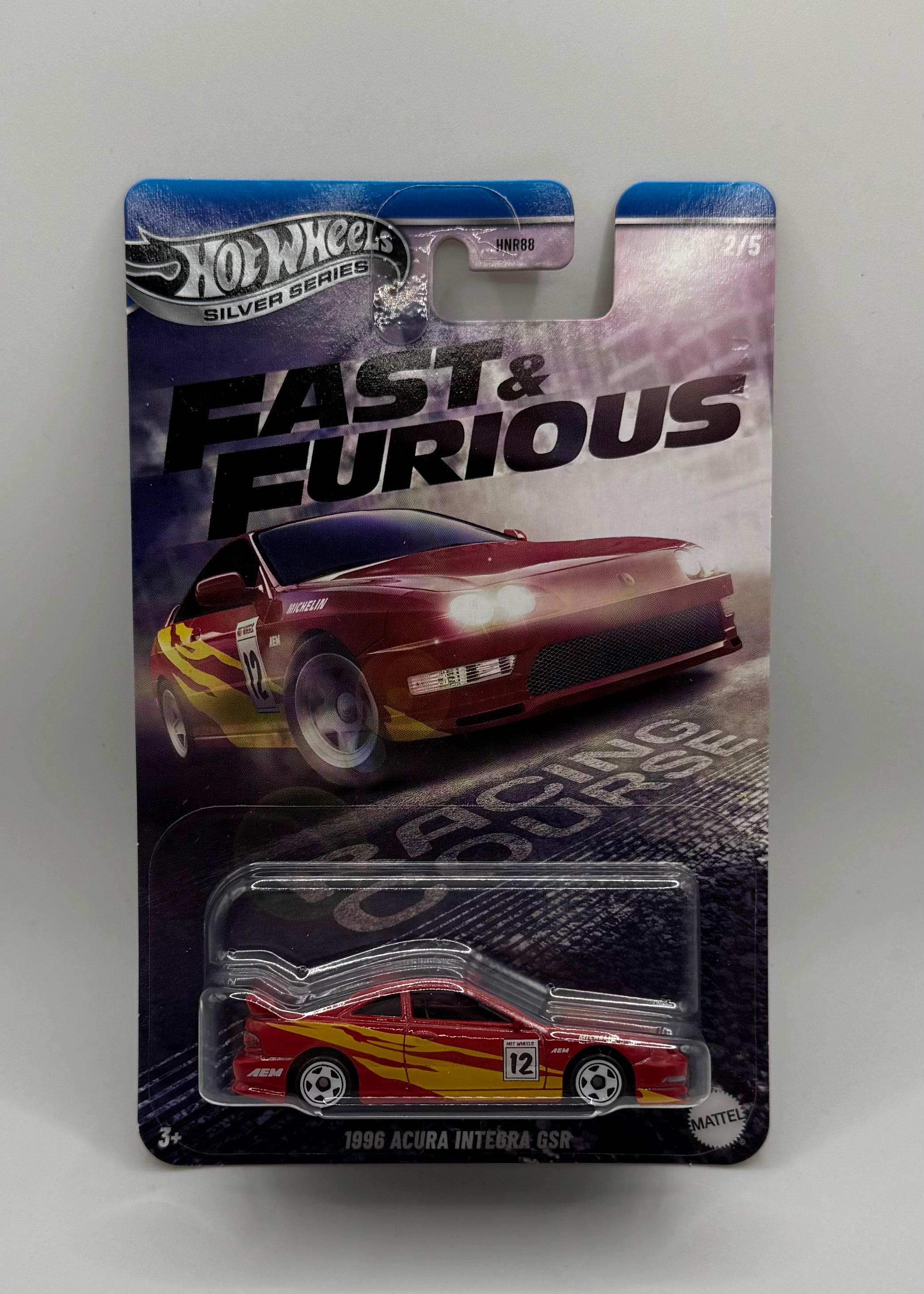 Hotwheels 1986 Acura Integra GSR Fast And Furious